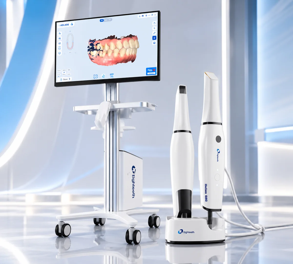 iTero & Eighteeth Helios 3D scanners at Healing Touch Dental Gurgaon