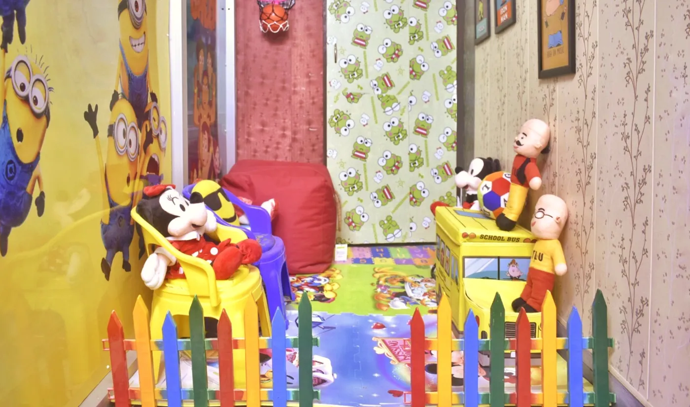 Kids play area at Healing Touch Dental Palam Vihar